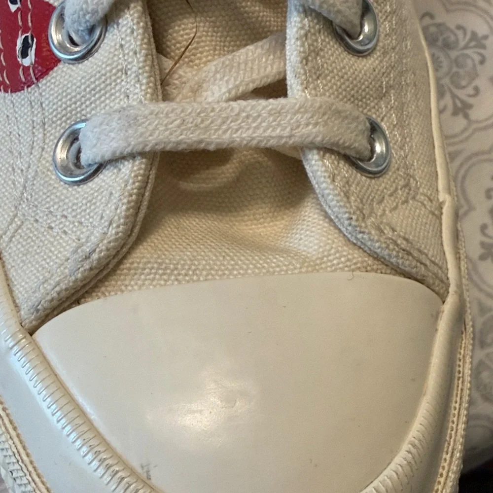 Converse X Comme Des Garcons Cdg Play Multi Heart Chuck Taylor High Men’s Size 9